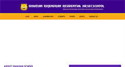 Desktop Screenshot of idhayamschool.com